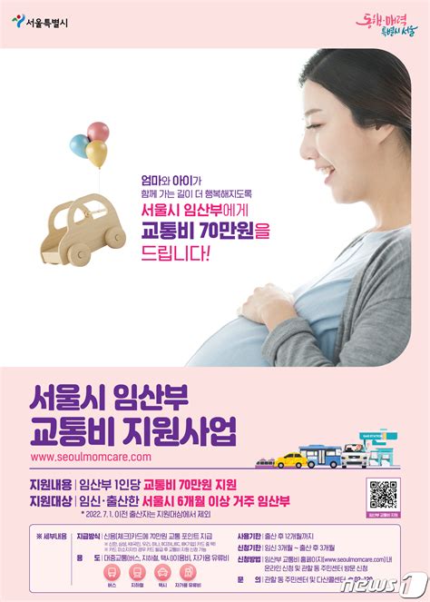 서울시 임산부 교통비 홈페이지